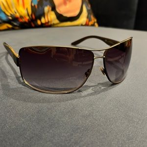 Gucci Aviator Wrap Sunglasses